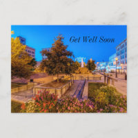 Dämmerung am Park Central Square Gute Besserung