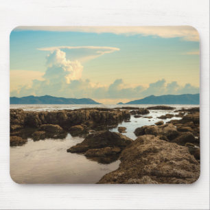 Dämmerung an den Gezeitentümpeln am Cabrillo Beach Mousepad