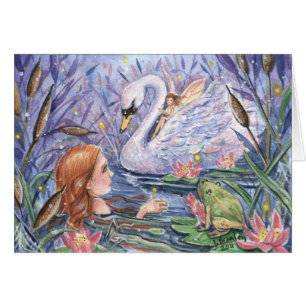 "Dämmerung auf dem See" Karte