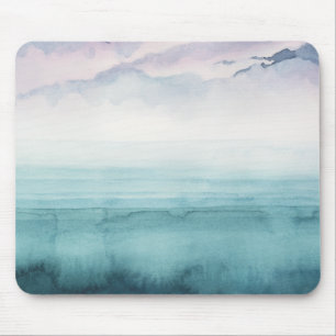 Dämmerung auf der Bucht - Aquarell Mousepad