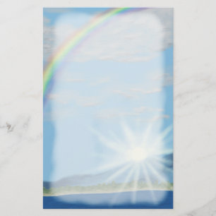 Dämmerung eines neuen Versprechens, Regenbogen Briefpapier