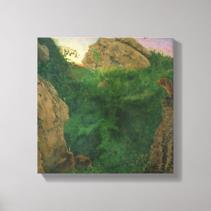 Dämmerung (Öl) Leinwanddruck