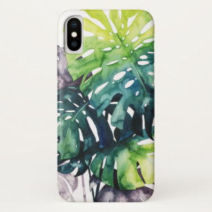 Dämmerungs-Palmen - aufgeteiltes Blatt Case-Mate iPhone Hülle