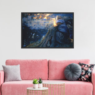 Dämmerungsfantasien von Edward Robert Hughes Leinwanddruck