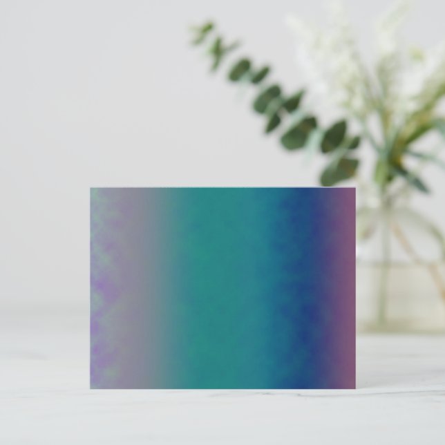 Dämmerungsprisma Postkarte (Stehend Vorderseite)