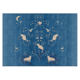 Dämmerungtomcats-Glasschneiden-Brett Schneidebrett