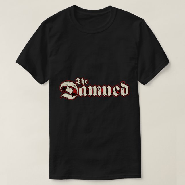 Damned Damned Damned Essential T - Shirt (Design vorne)