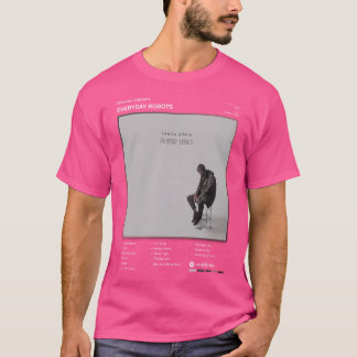 Damon Albarn - Jeden Tag Robots Tracklist Album T-Shirt