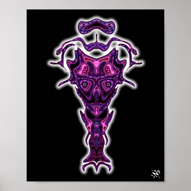 Dämon aus der Büste der Unterwelt v1.3 Poster (Vorne)