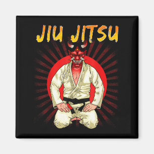 Dämon Brasilianisches Jiu Jitsu Oni Magnet
