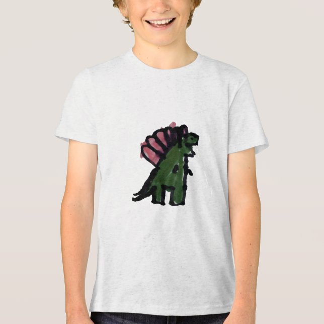 Damon Dino Tri-Blend Shirt (Vorderseite)