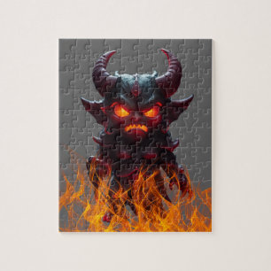 Dämon Figuren Puzzle