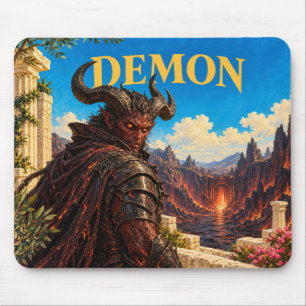 Dämon, Gothic Fantasy Monster Mousepad