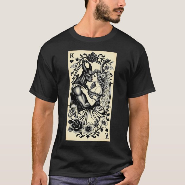 Dämon liebt Engel 4 T-Shirt (Vorderseite)