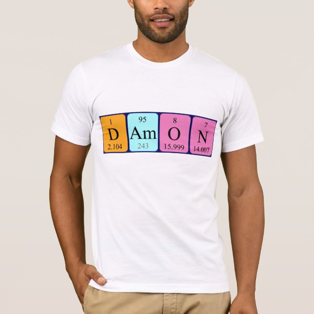 Damon Periodenname Shirt (Vorderseite)