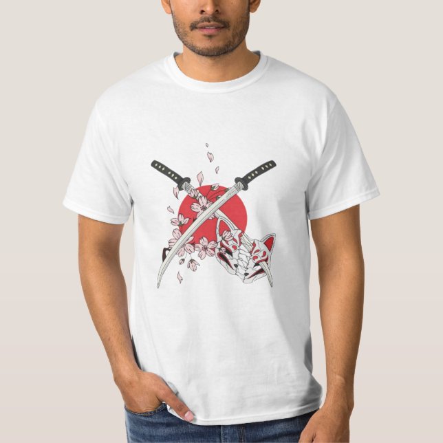 Dämon slayer kimetsu no yaiba anime kawaii T-Shirt (Vorderseite)