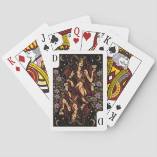 Dämon, Sternen-Tarot-Kunst Spielkarten