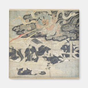 Dämon Thunder, Tenjin Shrine, Kamakura Periode Magnet