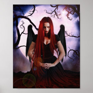 Dämon von Frauen in der Nacht Poster