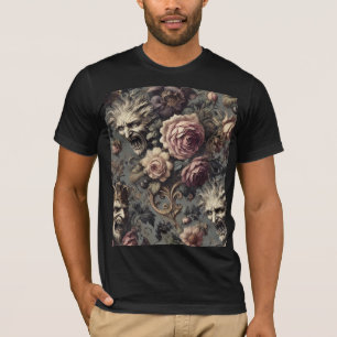 Dämonen der Kriminalität – Gothic Wearable Art T-Shirt