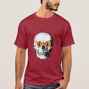 Dämonen Mit Augen Schädel T-Shirt