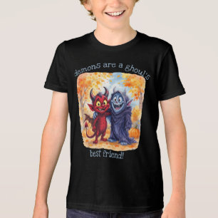 "Dämonen sind der beste Freund Ghouls" Tri-Blend Shirt
