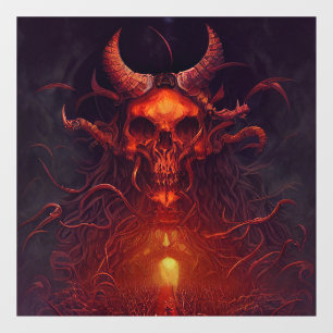 Dämonenfensterklammern Fensteraufkleber