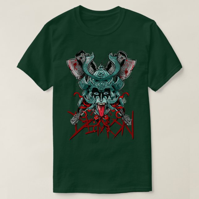 Dämonenkrieger T-Shirt (Design vorne)