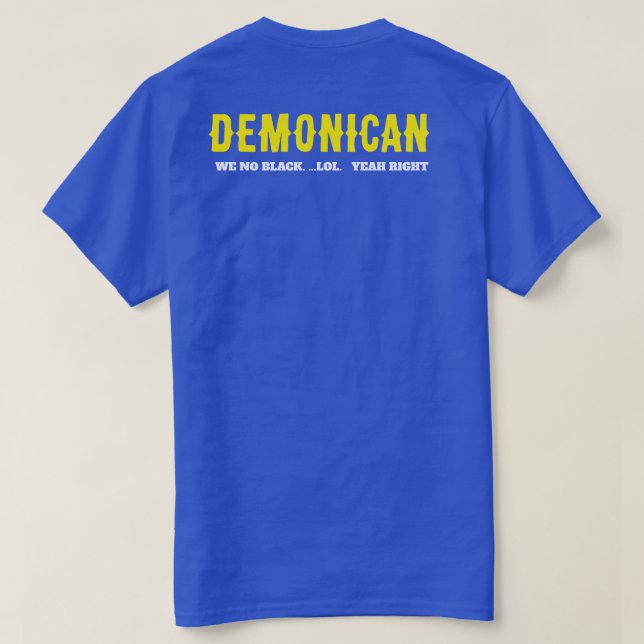 DÄMONISCHES T-Shirt (Design Rückseite)