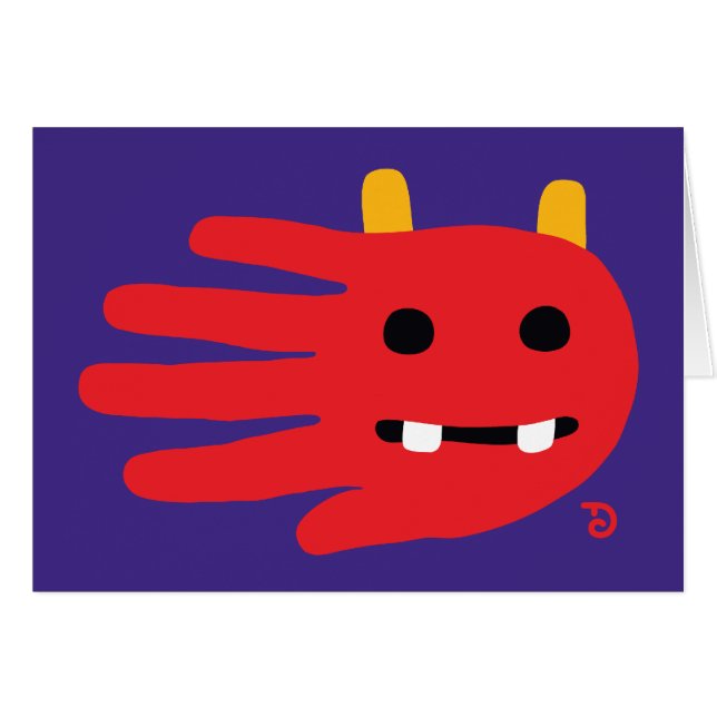 Dämonkarte (Vorderseite (Horizontal))