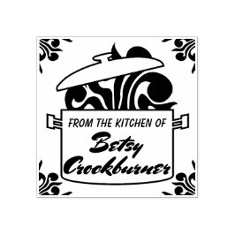 Dampf-Aromen Kochtopf aus der Küche Gummistempel