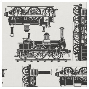 Dampf bildet klassische Vintage viktorianische Stoff