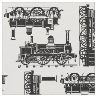 Dampf bildet klassische Vintage viktorianische Stoff