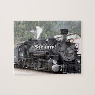 Dampf!: Dampflokomotivenmotor, Colorado, USA Puzzle