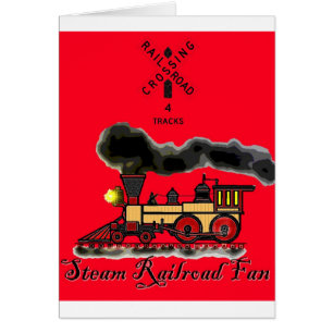 Dampf-Eisenbahn-Fan