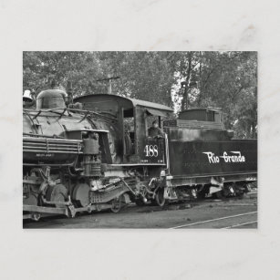 Dampf-Lokomotive Baldwin Cumbres und Toltec Postkarte