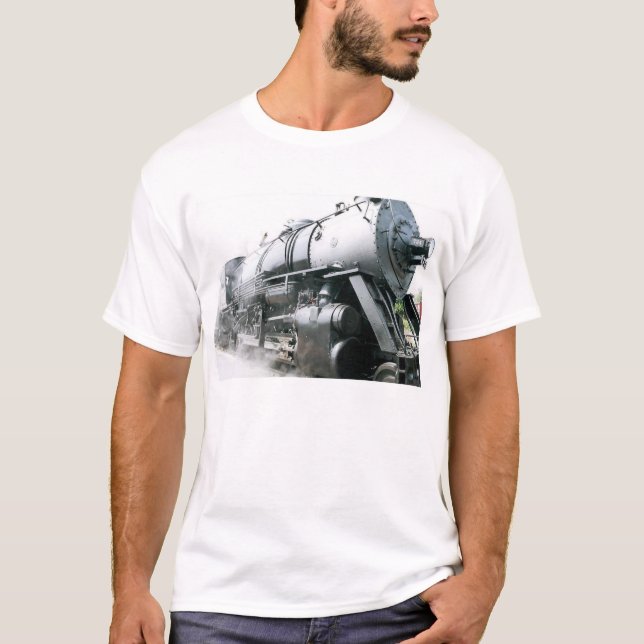 Dampf-Lokomotive T-Shirt (Vorderseite)