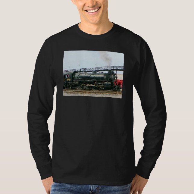 Dampf-Lokomotive T-Shirt (Vorderseite)