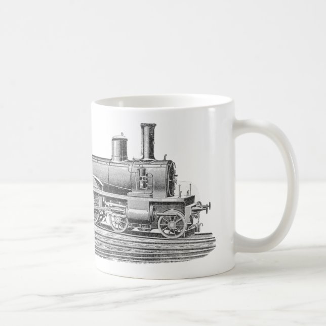 Dampf-Lokomotive Tasse (Rechts)