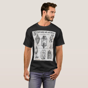 Dampf-Messgerät-Laternenfirmenplakat Shirt