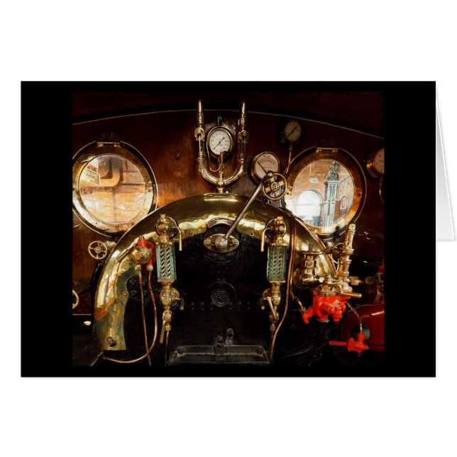 Dampf-Motor-Fahrerhaus (Vorderseite (Horizontal))