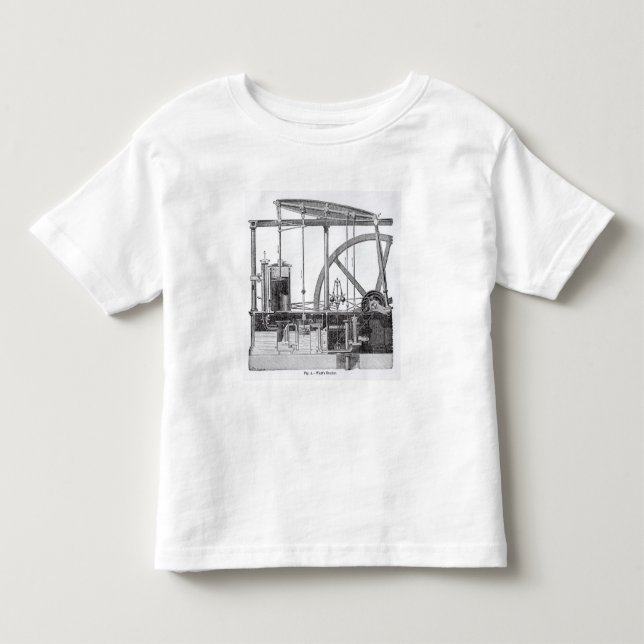 Dampf-Motor Kleinkind T-shirt (Vorderseite)