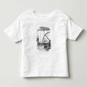 Dampf-Motor Kleinkind T-shirt