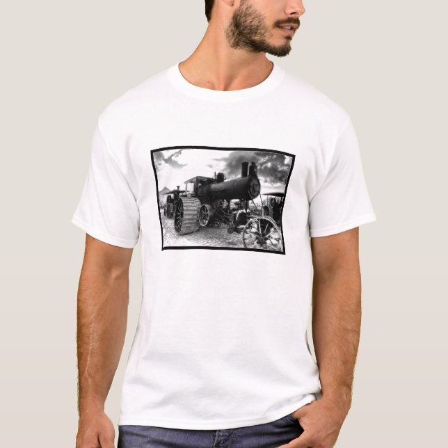 Dampf-Motor-T - Shirt (Vorderseite)