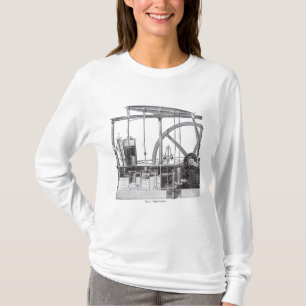 Dampf-Motor T-Shirt
