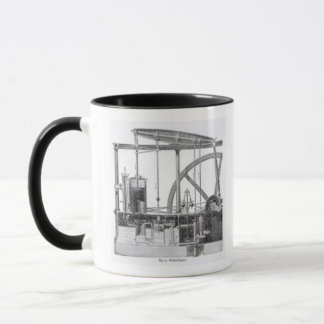 Dampf-Motor Tasse (Links)