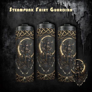 Dampf-Punk-Feengarde.  Thermosbecher