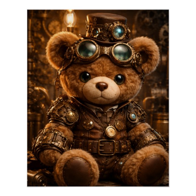 Dampf Punk Steve Poster (Vorderseite)