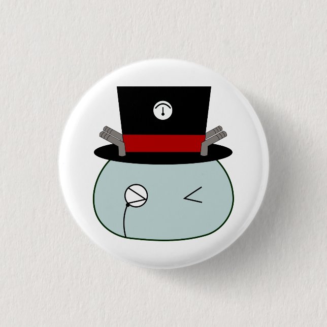 Dampf PunkDango Knopf Button (Vorderseite)