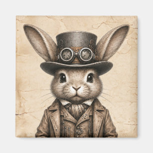 Dampf-Rabbit Magnet